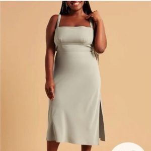 Sage green Abercrombie dress